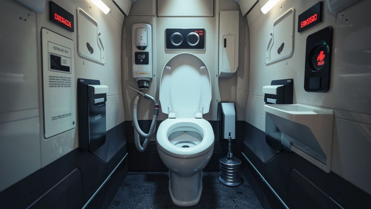 How Do Aircraft Toilets Work