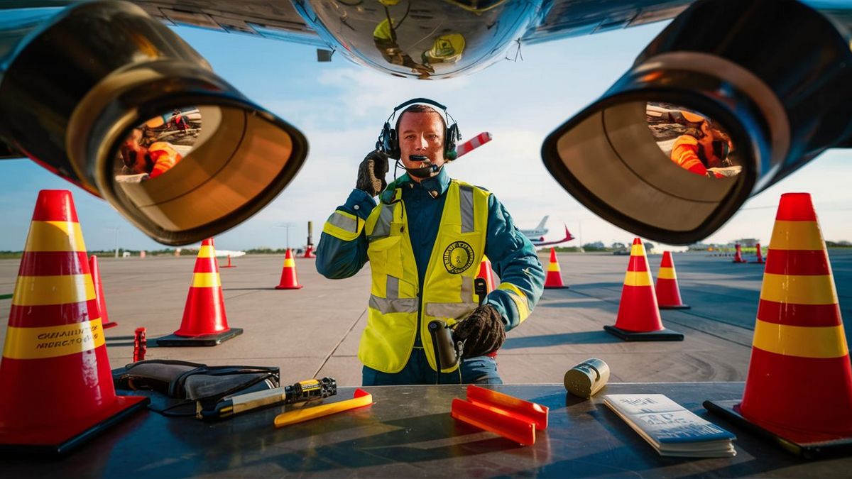 How to Become an Aircraft marshaller